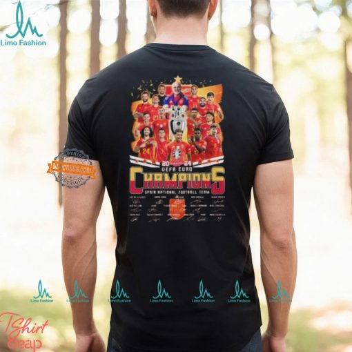 UEFA Euro 2024 Champions Spain National Football Team T Shirt