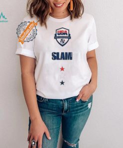 USA Basketball Shirt V2 Slam USA Basketball 50 Years Shirt