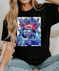 USA Team Basketball Olympic Games in two Weeks poster shirt
