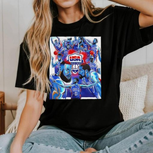 USA Team Basketball Olympic Games in two Weeks poster shirt