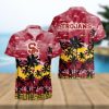 UConn Huskies Palms Tree Hawaiian Shirt