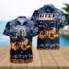 Utah Utes Palms Tree Hawaiian Shirt