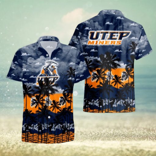 UTEP Miners Palms Tree Hawaiian Shirt