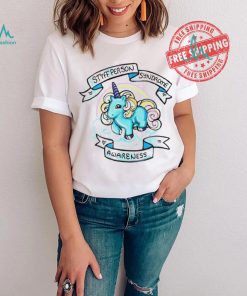 Unicorn Stiff person Syndrome awareness art shirt