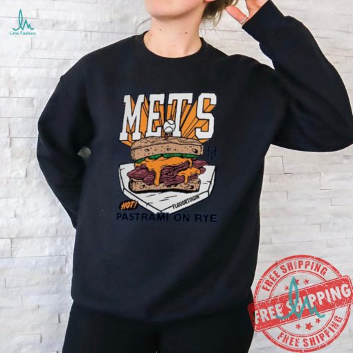 Unisex New York Mets MLB x Guy Fieri’s Flavortown Royal Tri Blend T Shirt