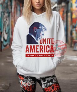 Unite America Trump Vance 2024 shot ear symbol shirt