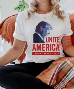 Unite America Trump Vance 2024 shot ear symbol shirt