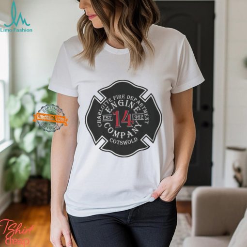Unofficial Charlotte Fire Department Station 14 Shirt