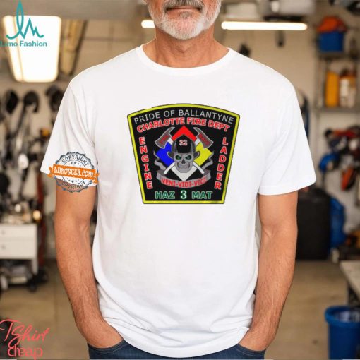 Unofficial Charlotte Fire Department Station 32 Shirt