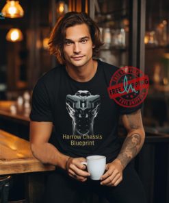 Upsidedownsmore Harrow Chassis Blueprint Shirt