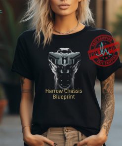 Upsidedownsmore Harrow Chassis Blueprint Shirt