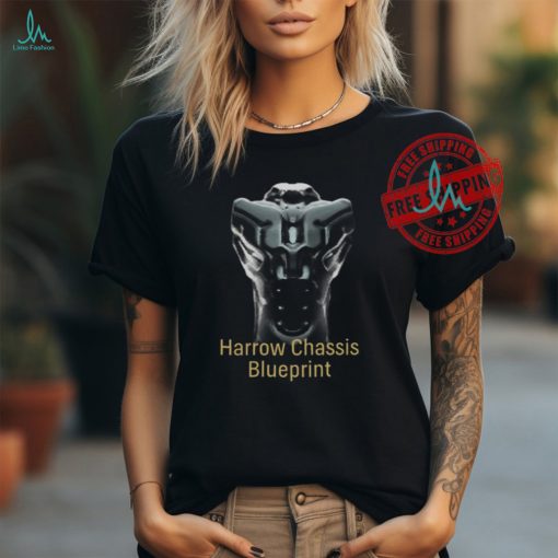 Upsidedownsmore Harrow Chassis Blueprint Shirt