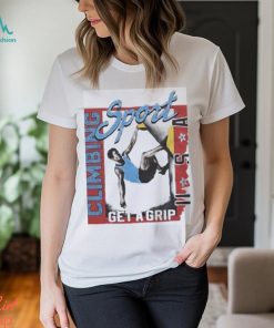 Usa 2024 get a grip climbing shirt