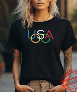 Usa Rings T Shirt