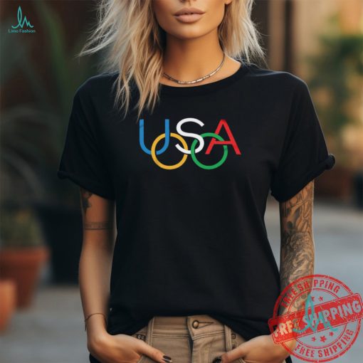 Usa Rings T Shirt