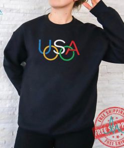 Usa Rings T Shirt