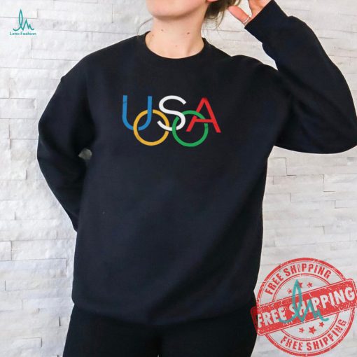 Usa Rings T Shirt