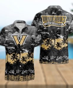 Vanderbilt Commodores Palms Tree Hawaiian Shirt