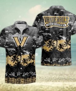 Vanderbilt Commodores Palms Tree Hawaiian Shirt