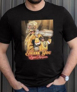 Vegas Golden Knights Thank You Logan Thompson Shirt