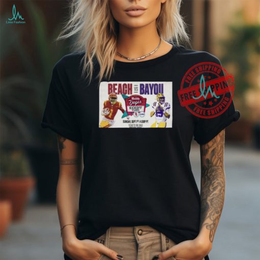 Vegas Kickoff Classic LSU Vs USC September 1 2024 Poster Shirt