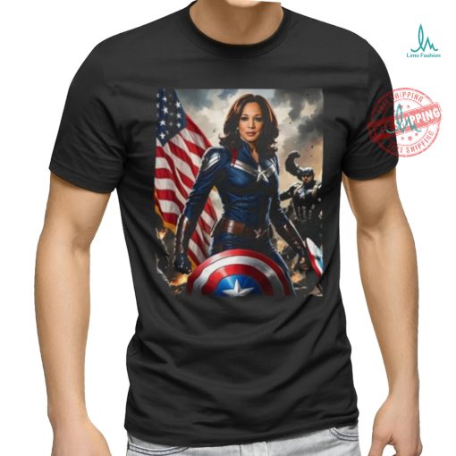 Vets For Harris 2024 Super Heroes Meme Shirt