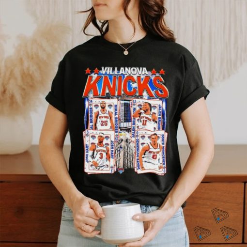 Villanova Knicks Mikal Bridges Jalen Brunson Josh Hart Donte Divincenzo cards shirt