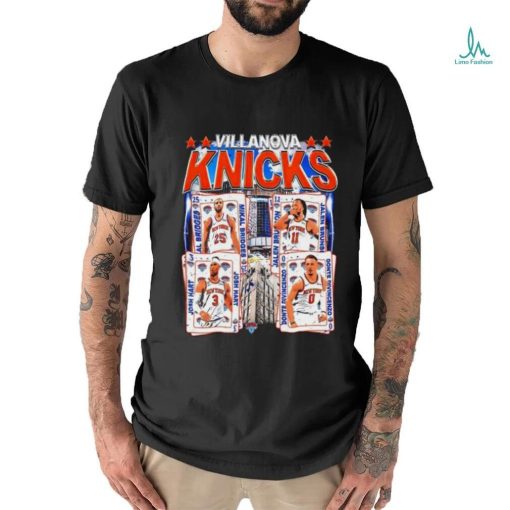 Villanova Knicks Mikal Bridges Jalen Brunson Josh Hart Donte Divincenzo cards shirt