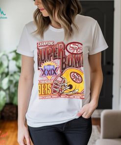 Vintage 1995 NFL SF 49ers Super Bowl XXIX NFC Champions Shirt