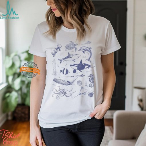 Vintage 90s Tattoo Sea Animal Tshirt