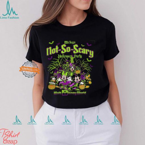 Vintage Disney Halloween 2024 Shirt, 2024 Mickey Not So Scary Halloween Party, Halloween Family Matching Shirts, Disney Halloween Trip Shirt
