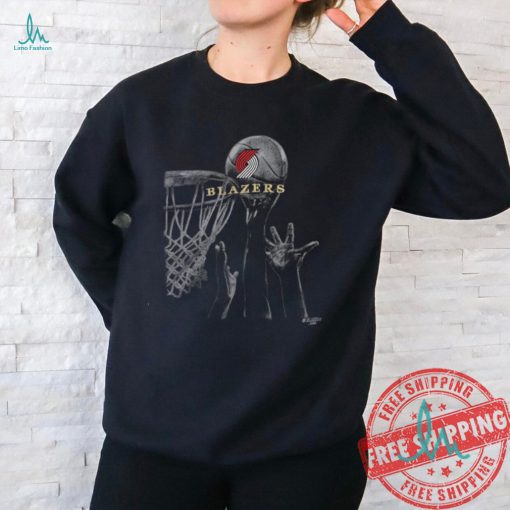 Vintage Portland Trail Blazers Csa T Shirt Size Xl Black 90S Nba
