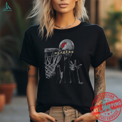 Vintage Portland Trail Blazers Csa T Shirt Size Xl Black 90S Nba