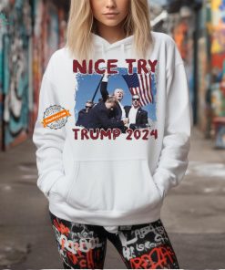 Vintage Trump 2024 Nice Try T Shirt