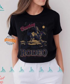 Vintage Western Cowboy Graphic T Shirt