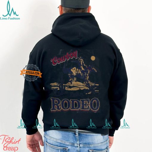 Vintage Western Cowboy Graphic T Shirt