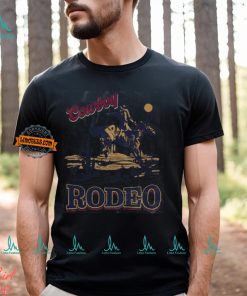 Vintage Western Cowboy Graphic T Shirt