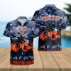 Virginia Tech Hokies Palms Tree Hawaiian Shirt