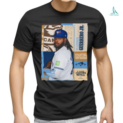 Vladimir Guerrero Jr Toronto Blue Jays Starting Designated Hitter All Star Starters Revealed 2024 shirt