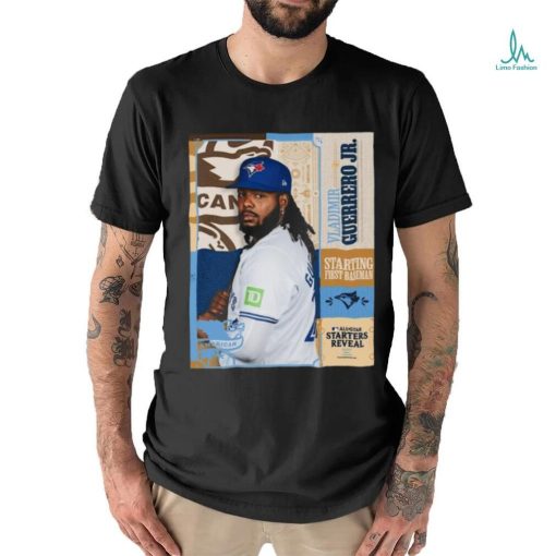 Vladimir Guerrero Jr Toronto Blue Jays Starting Designated Hitter All Star Starters Revealed 2024 shirt