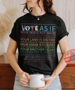 Vote As If Shirt