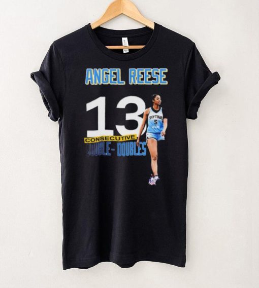 WNBA Chicago Sky Angel Reese Consecutive Double Doubles shirt
