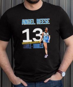 WNBA Chicago Sky Angel Reese Consecutive Double Doubles shirt