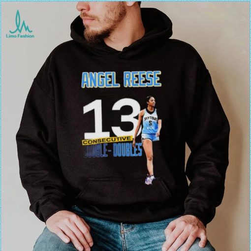 WNBA Chicago Sky Angel Reese Consecutive Double Doubles shirt