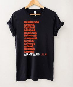 WNBPA 2024 All Stars Names Shirt