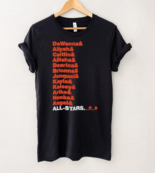 WNBPA 2024 All Stars Names Shirt