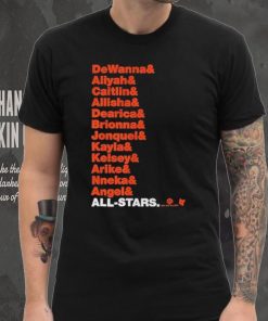 WNBPA 2024 All Stars Names Shirt