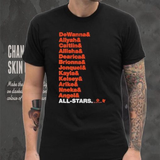 WNBPA 2024 All Stars Names Shirt