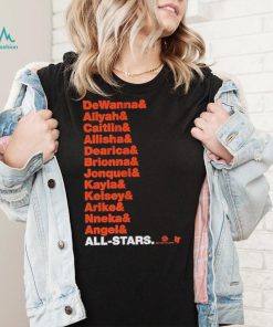 WNBPA 2024 All Stars Names Shirt