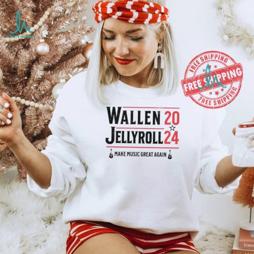 Wallen JellyRoll 2024 Make Music Great Again T Shirt